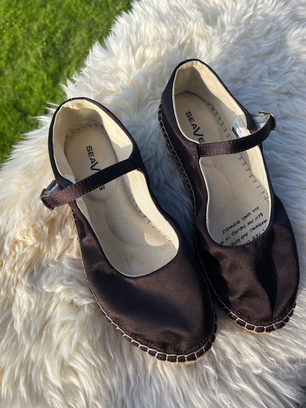 Seavees Satin Miramar Espadrille - Picture 2 of 3